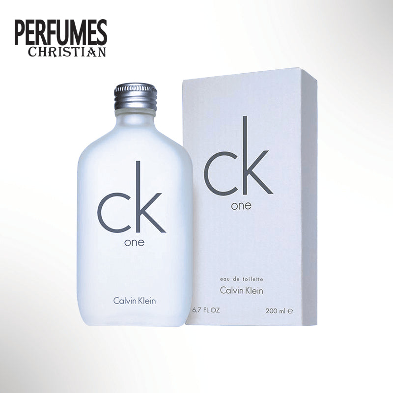CALVIN KLEIN CK ONE 200ML CABALLERO AGUA DE TOCADOR