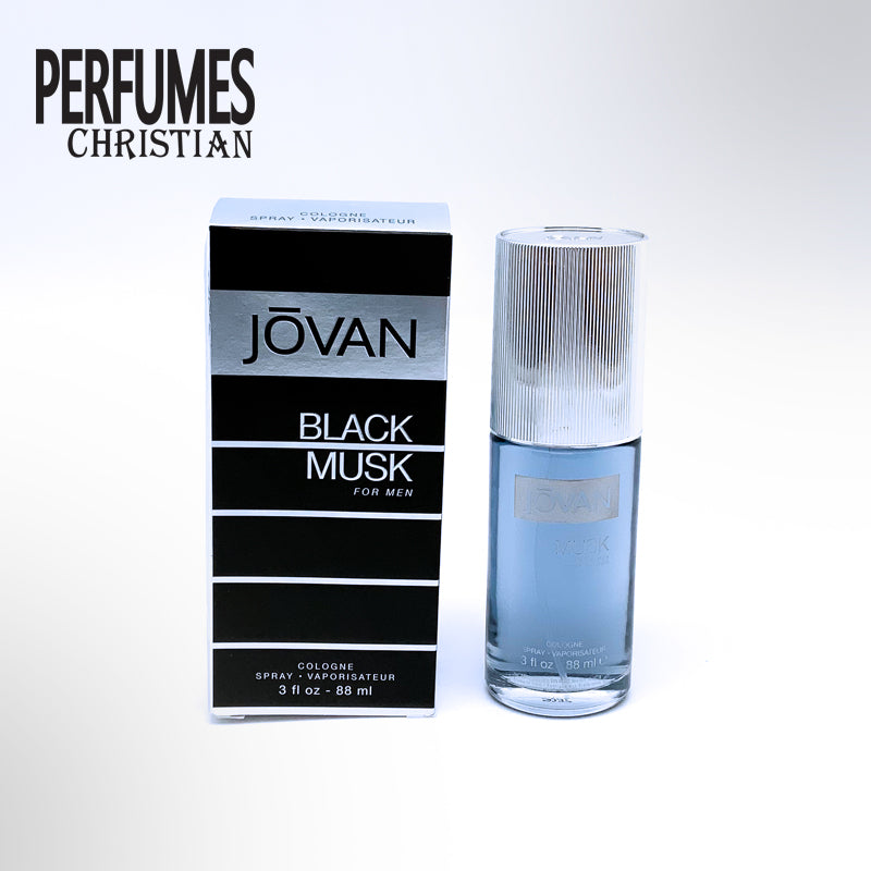 JOVAN MUSK BLACK CABALLERO 88ML AGUA COLONIA