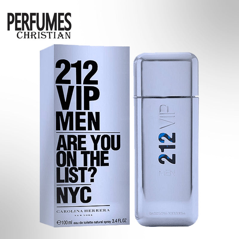 CAROLINA HERRERA 212 VIP 100ML CABALLERO AGUA DE TOCADOR