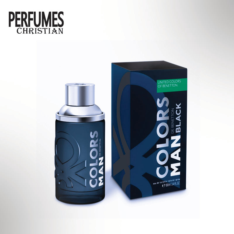 BENETTON COLORS BLACK 100 ML CABALLERO AGUA DE TOCADOR