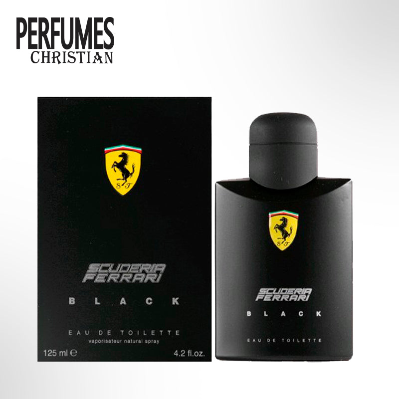 FERRARI BLACK 125ML CABALLERO AGUA DE TOCADOR