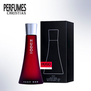 HUGO BOSS DEEP RED 90ML DAMA AGUA DE PERFUME